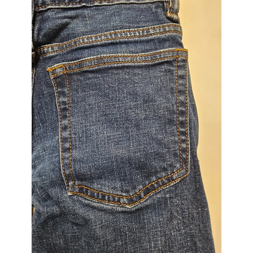 Gap Kids straight adjustable waist dark wash‎ with pockets jeans size 10